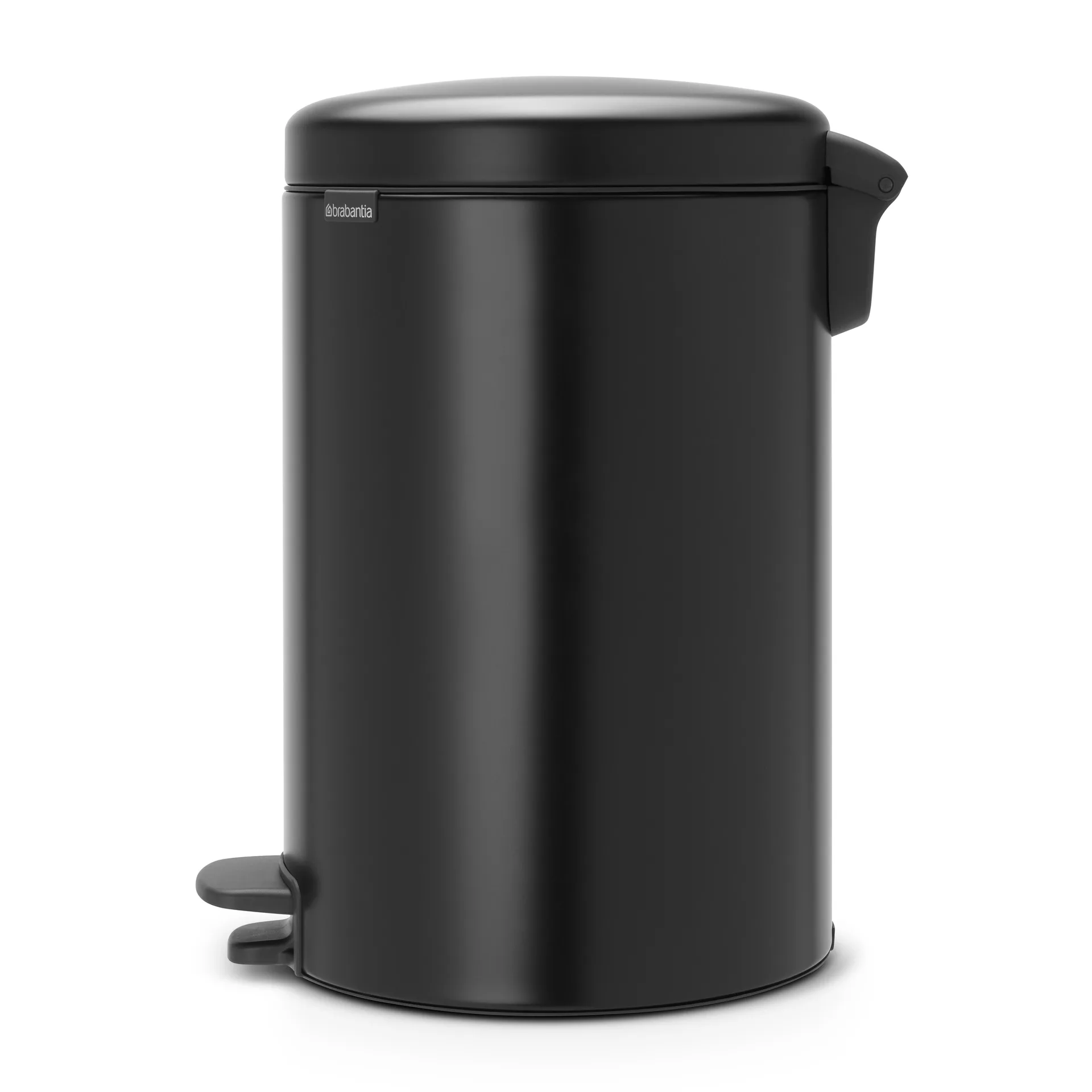 New Icon pedaalemmer 20 liter, mat zwart Brabantia