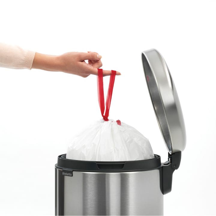 New Icon pedaalemmer 20 liter, Matt steel fingerprint proof Brabantia