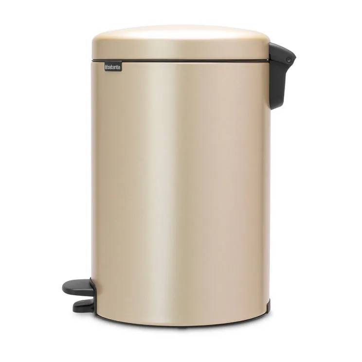 New Icon pedaalemmer 20 liter, Metallic Gold Brabantia