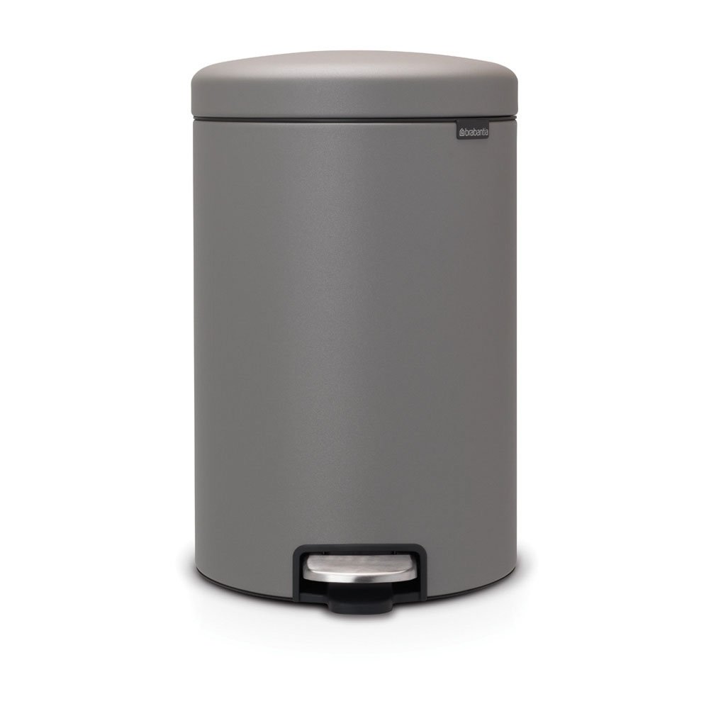 Brabantia New Icon pedaalemmer 20 liter Mineral concrete grey