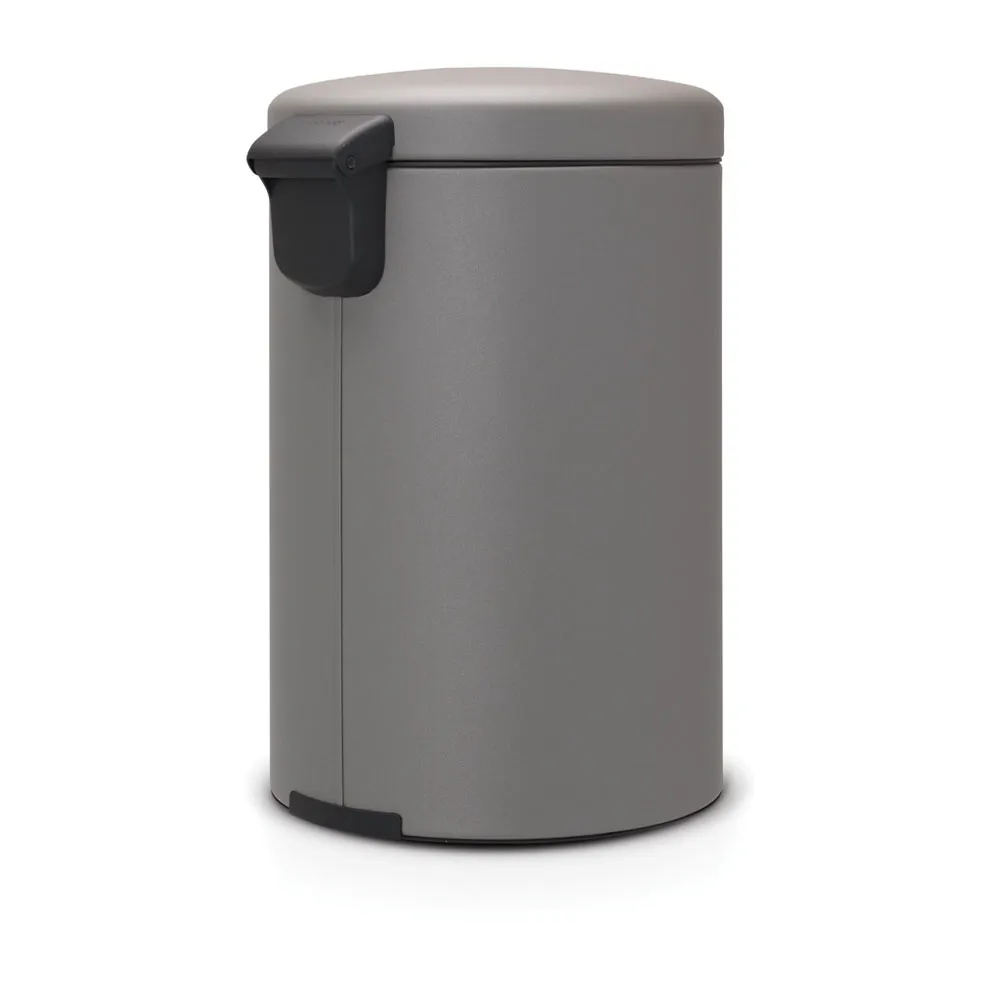 New Icon pedaalemmer 20 liter, Mineral concrete grey Brabantia