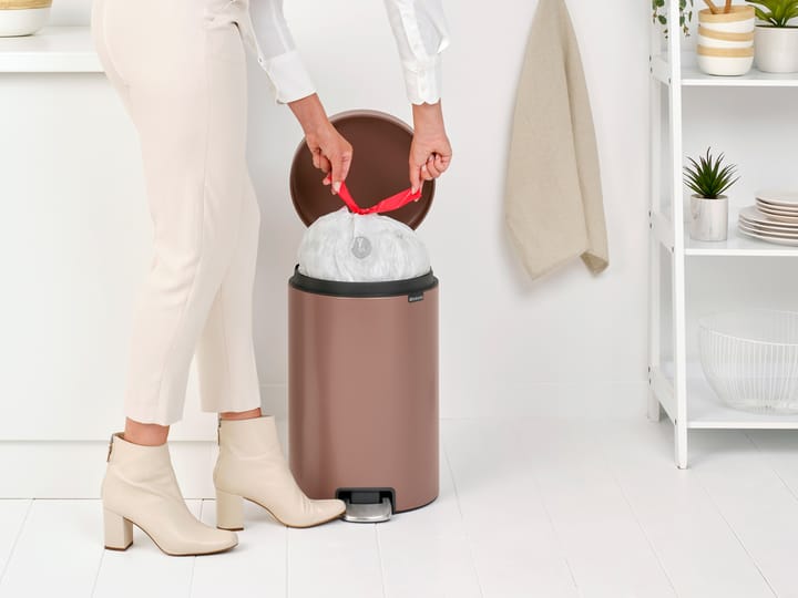 New Icon pedaalemmer 20 liter, Satin Taupe Brabantia