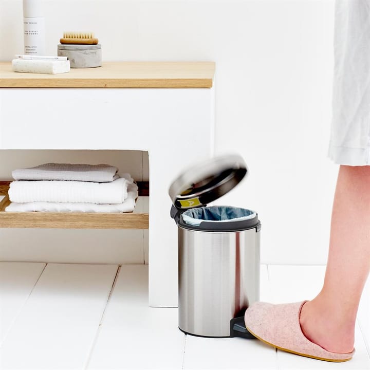 New Icon pedaalemmer 3 liter, mat staal Brabantia