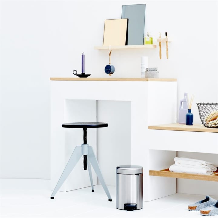 New Icon pedaalemmer 3 liter, mat staal Brabantia