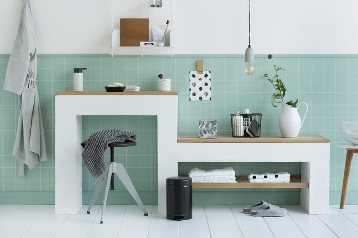 New Icon pedaalemmer 3 liter, mat zwart Brabantia