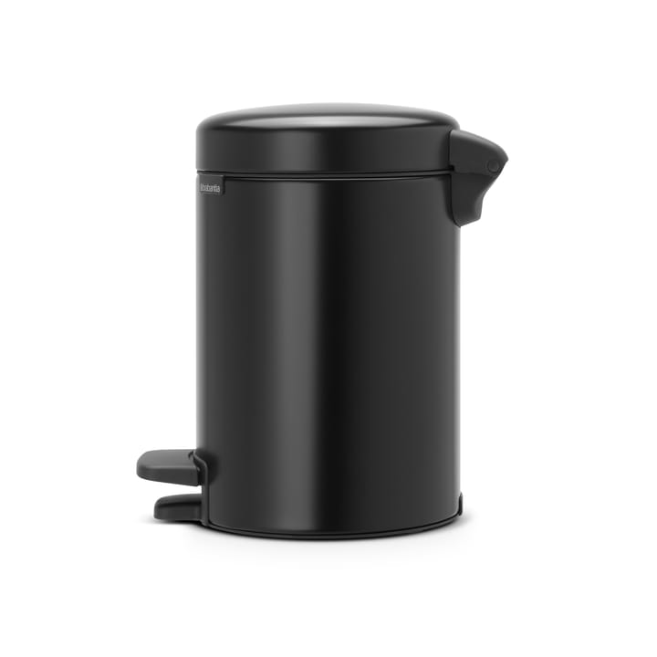 New Icon pedaalemmer 3 liter, mat zwart Brabantia