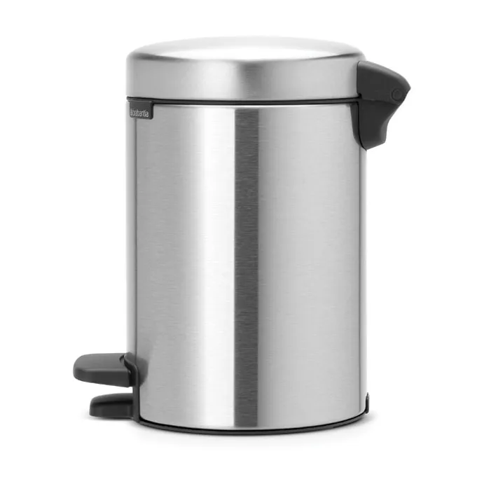New Icon pedaalemmer 3 liter, Matt steel fingerprint proof Brabantia
