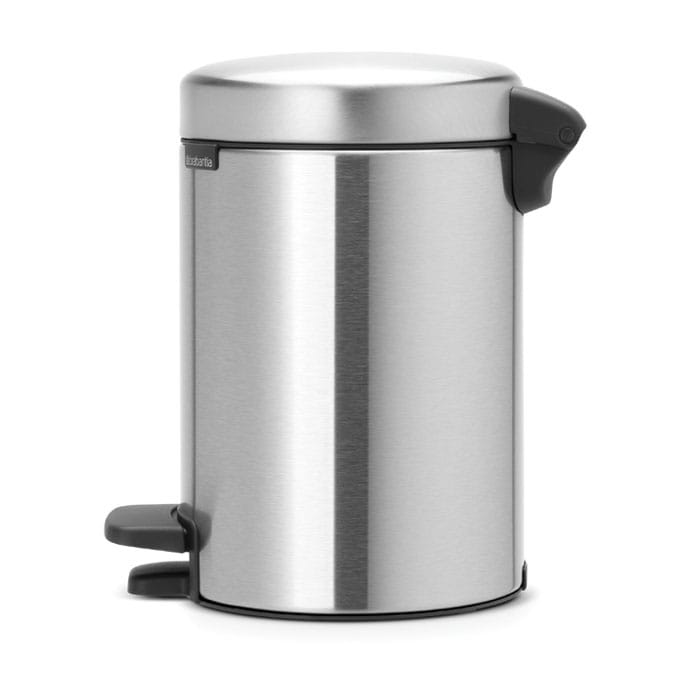 New Icon pedaalemmer 3 liter, Matt steel fingerprint proof Brabantia