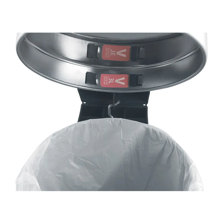 New Icon pedaalemmer 3 liter, Matt steel fingerprint proof Brabantia