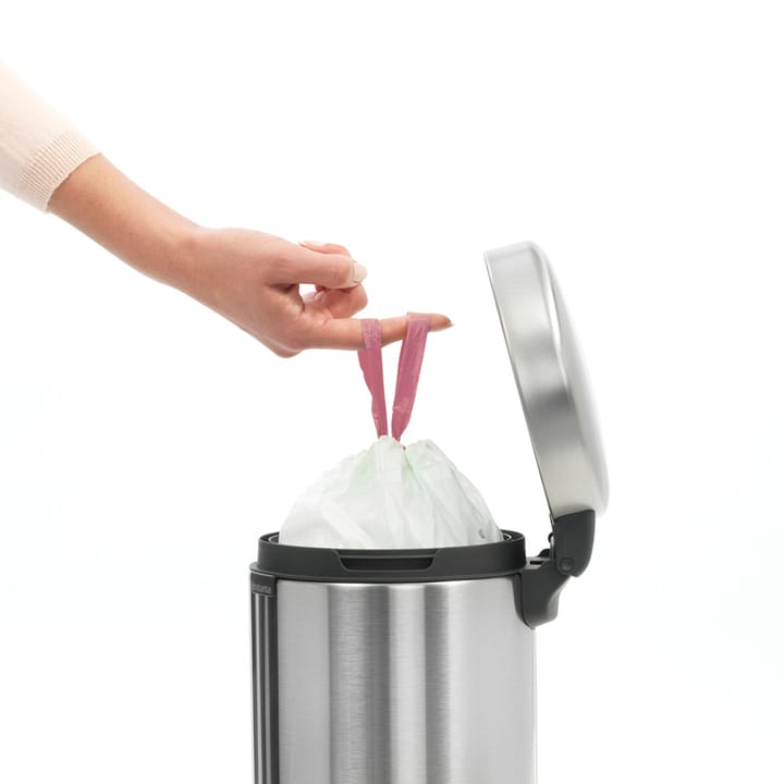 New Icon pedaalemmer 3 liter, Matt steel fingerprint proof Brabantia
