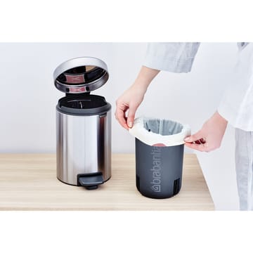 New Icon pedaalemmer 3 liter - Matt steel fingerprint proof - Brabantia