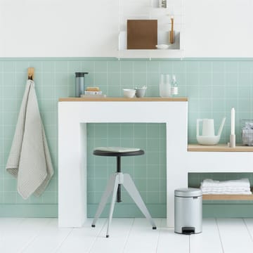 New Icon pedaalemmer 3 liter - metallic grijs - Brabantia