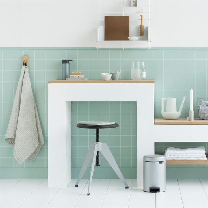 New Icon pedaalemmer 3 liter, metallic grijs Brabantia