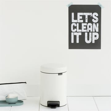 New Icon pedaalemmer 3 liter - wit - Brabantia