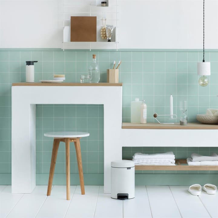 New Icon pedaalemmer 3 liter, wit Brabantia