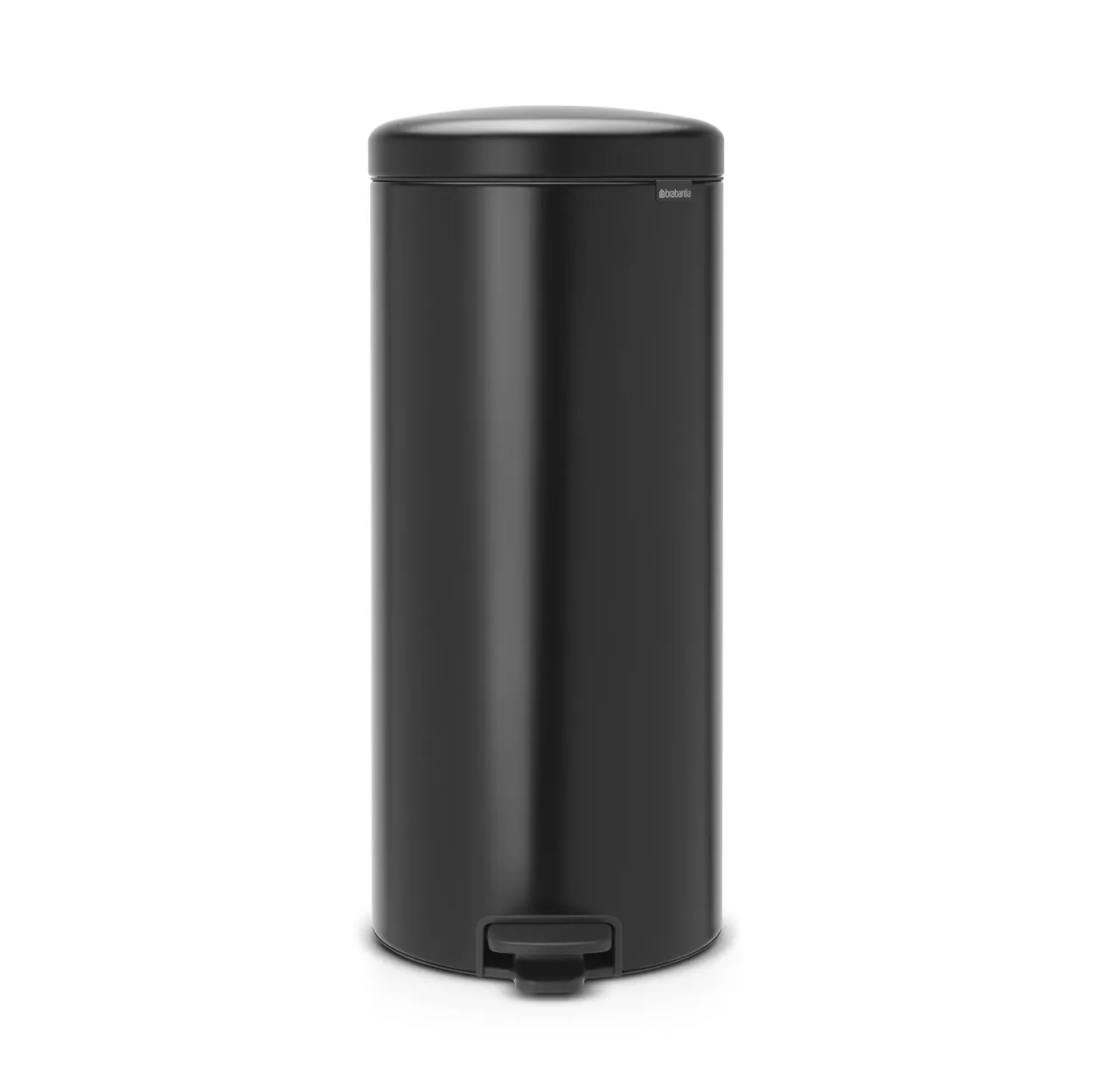 Brabantia New Icon pedaalemmer 30 liter matt black (zwart)