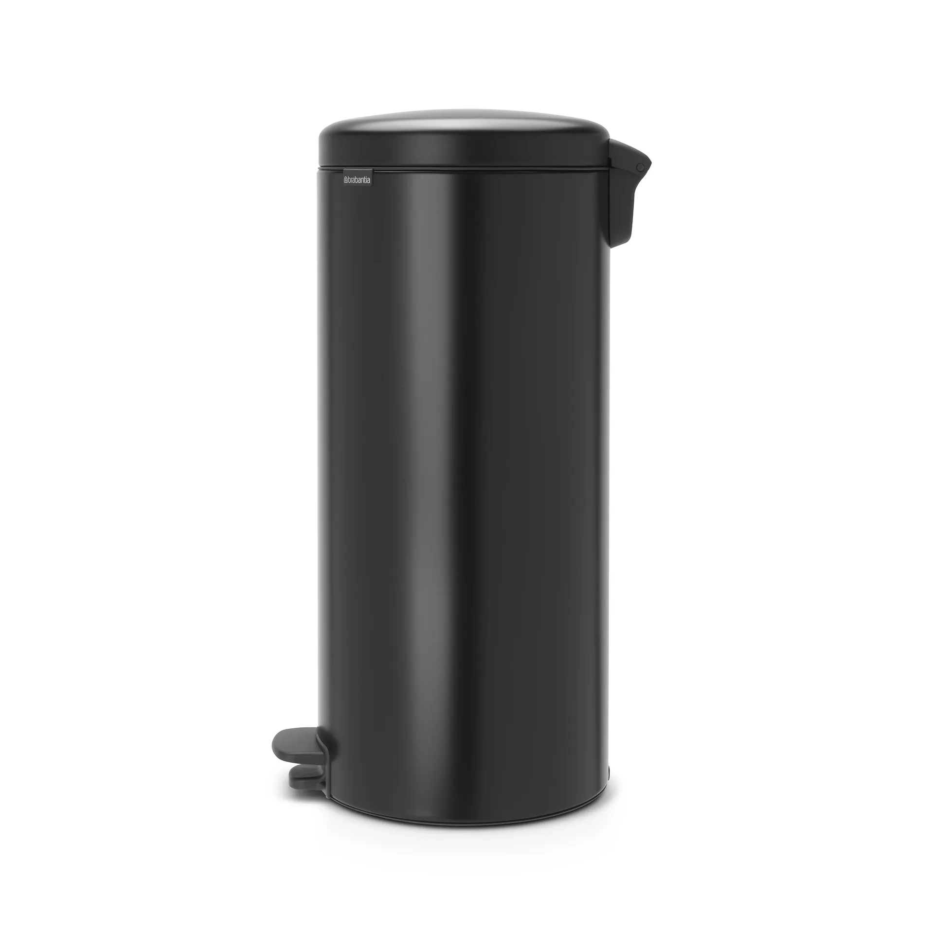 New Icon pedaalemmer 30 liter, matt black (zwart) Brabantia