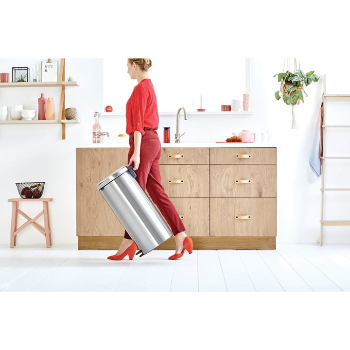 New Icon pedaalemmer 30 liter, Matt steel fingerprint proof Brabantia