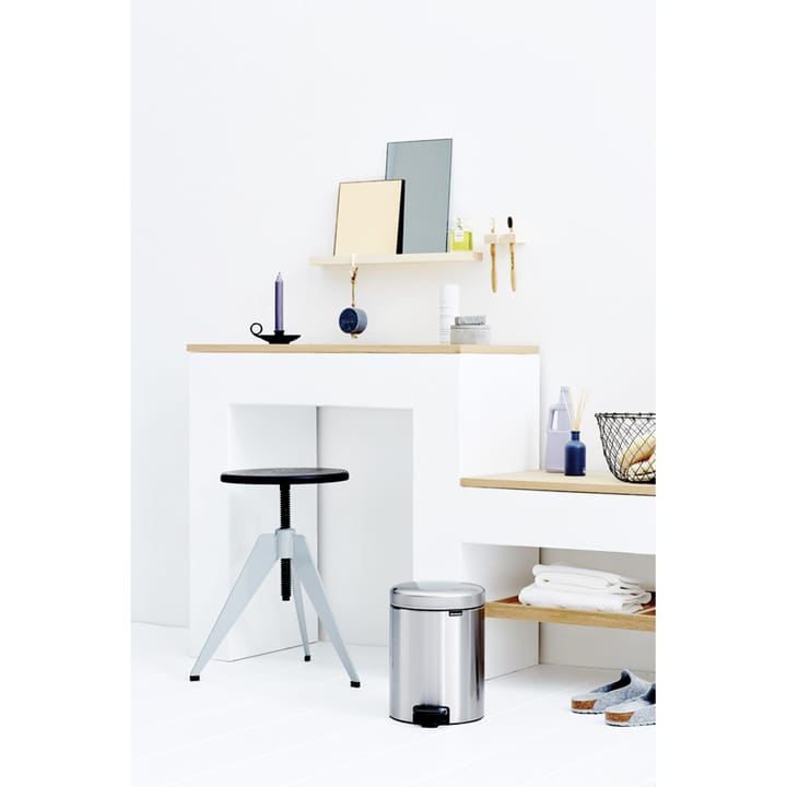 New Icon pedaalemmer 5 liter, Matt steel fingerprint proof Brabantia