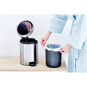 New Icon pedaalemmer 5 liter - Matt steel fingerprint proof - Brabantia