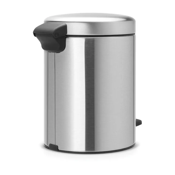 New Icon pedaalemmer 5 liter, Matt steel fingerprint proof Brabantia