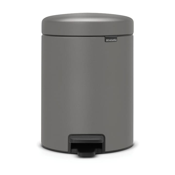 New Icon pedaalemmer 5 liter - Mineral concrete grey - Brabantia