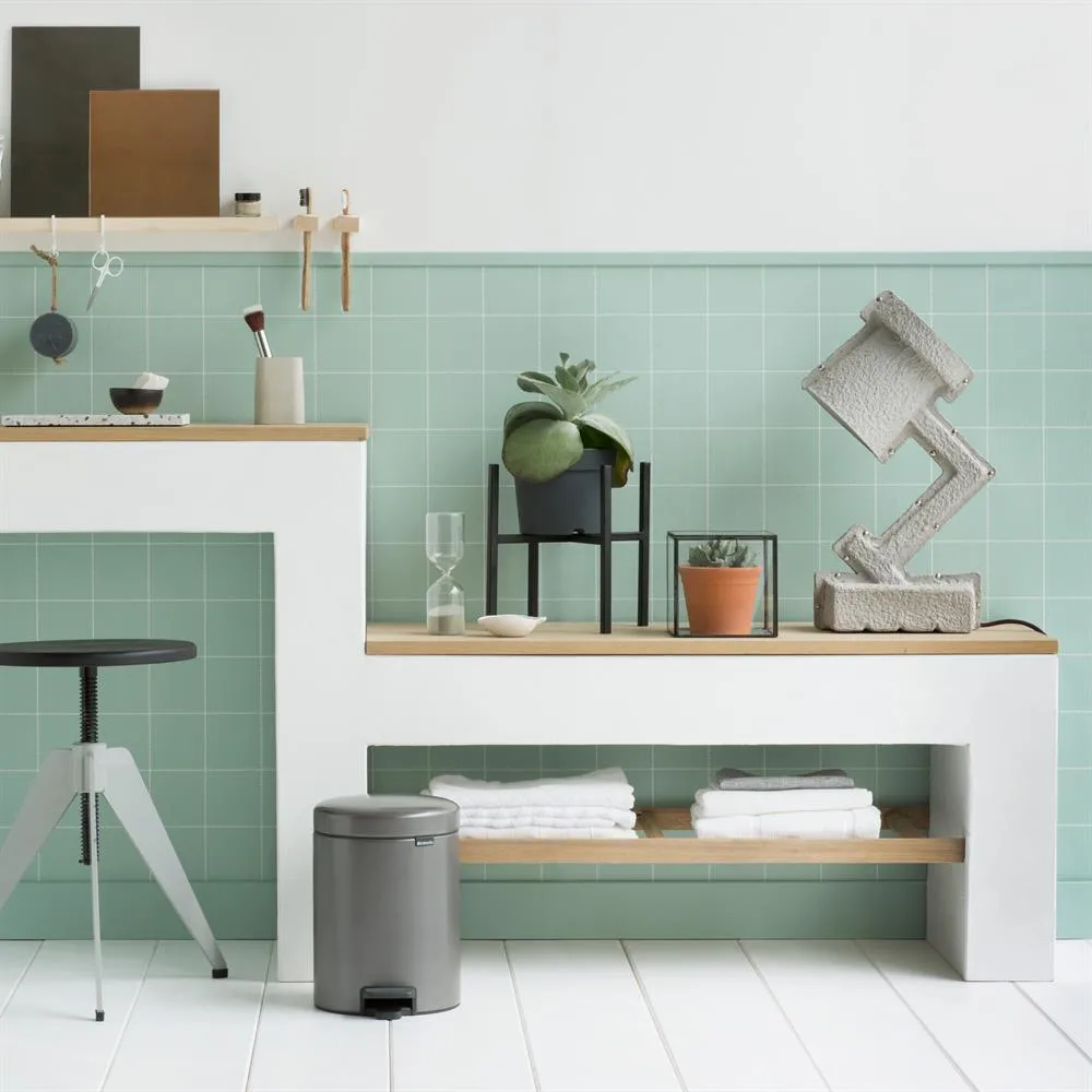 New Icon pedaalemmer 5 liter, platina Brabantia