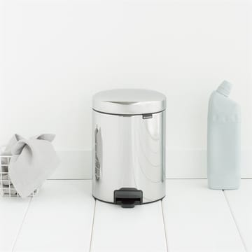 New Icon pedaalemmer 5 liter - staal - glanzend - Brabantia