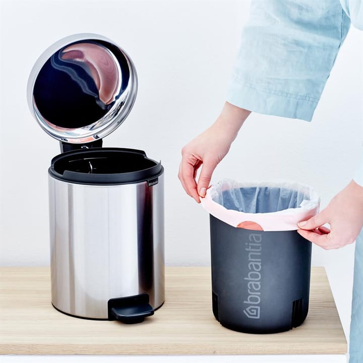 New Icon pedaalemmer 5 liter, staal - mat Brabantia