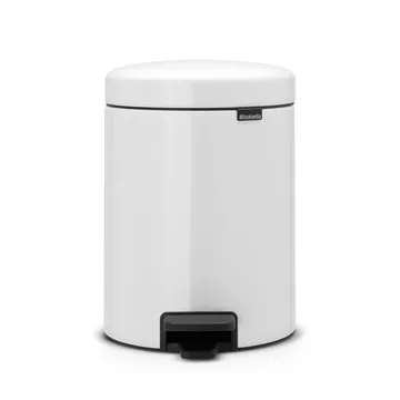 New Icon pedaalemmer 5 liter - wit - Brabantia