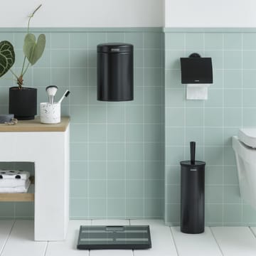 New Icon wand prullenbak 3 liter - mat zwart - Brabantia