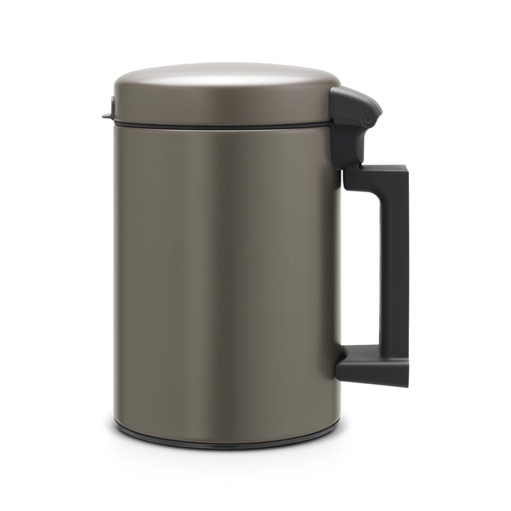 New Icon wand prullenbak 3 liter, platinum Brabantia