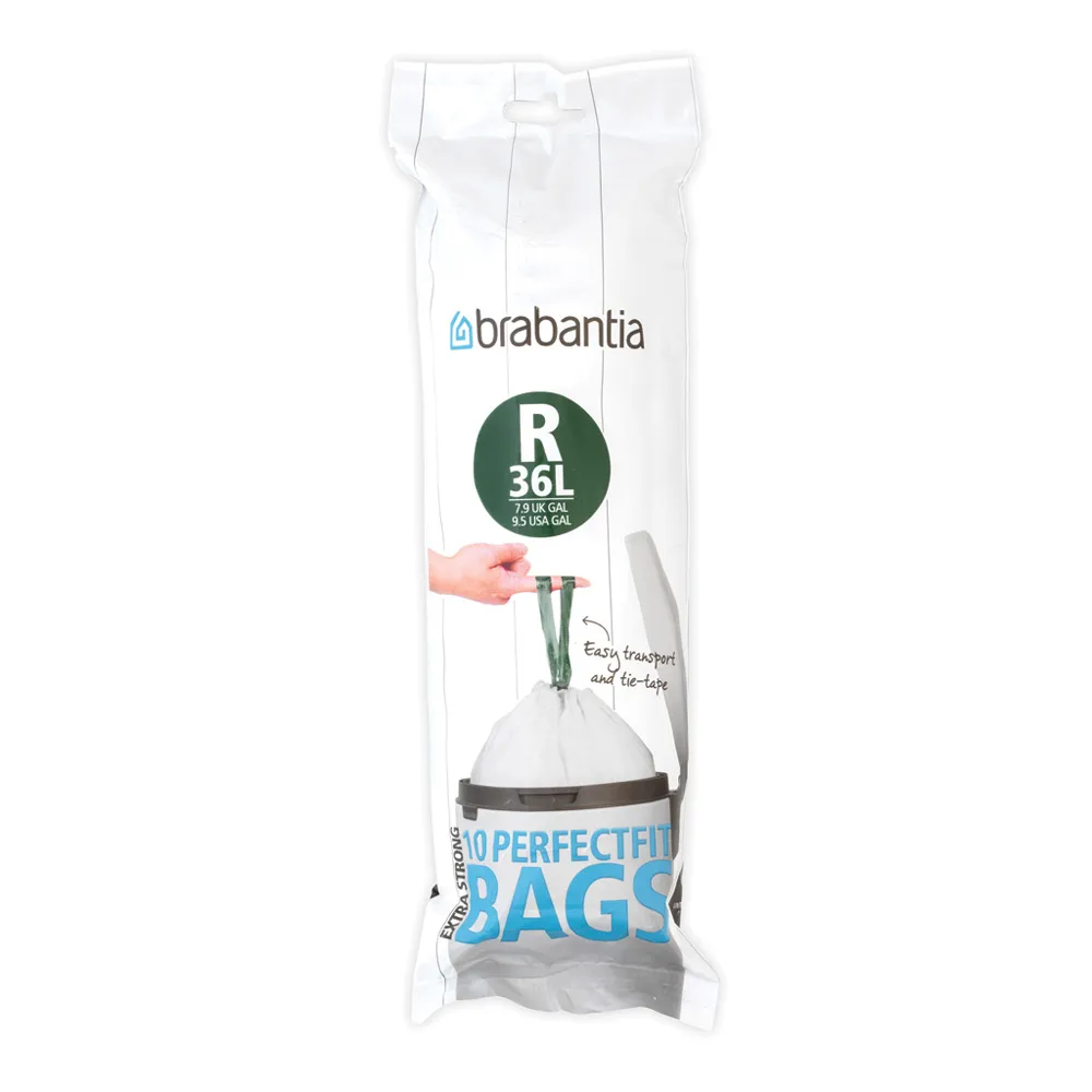 PerfectFit afvalzak R (10 zakken per rol), 36 l Brabantia