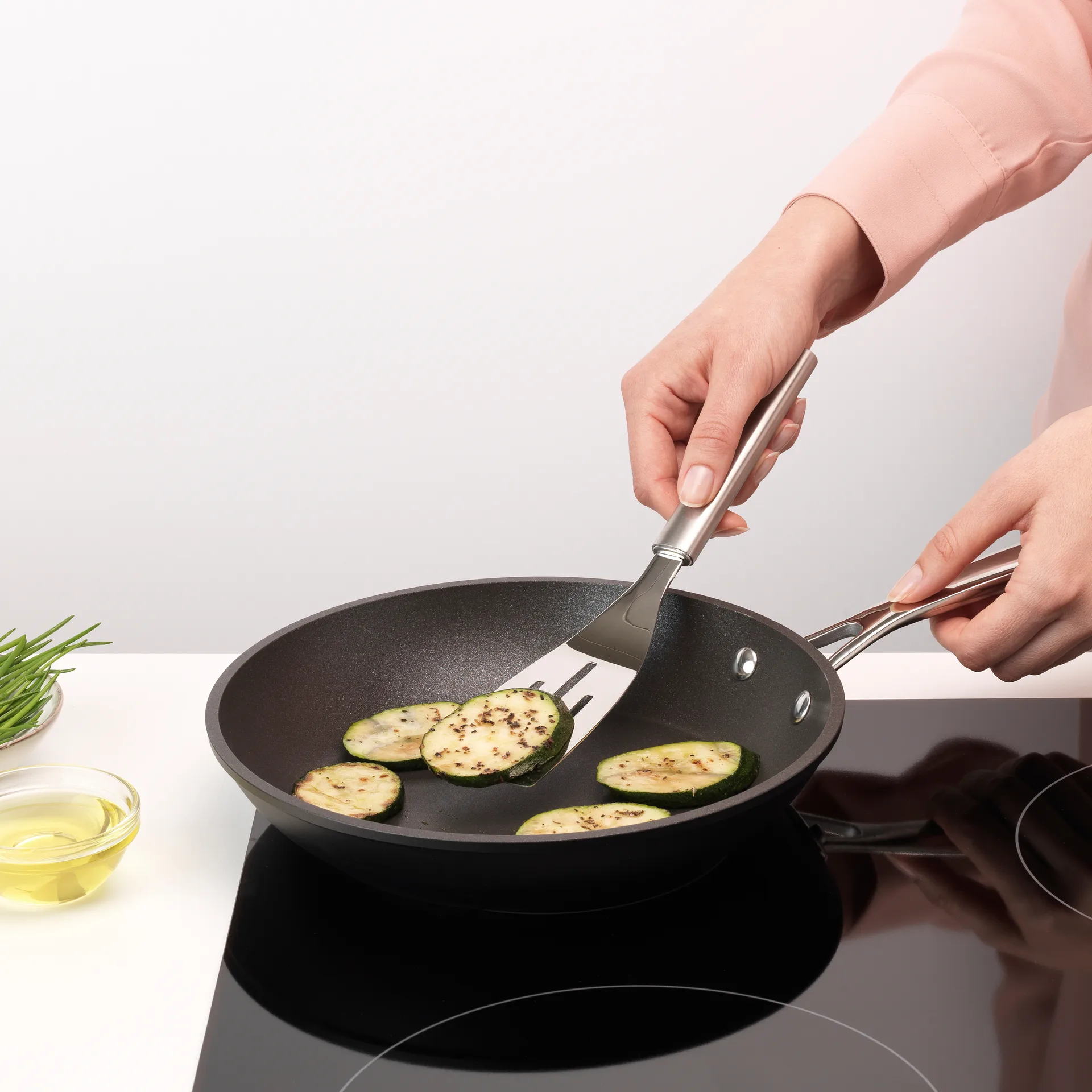 Profile bakspatel klein, Roestvrij staal Brabantia