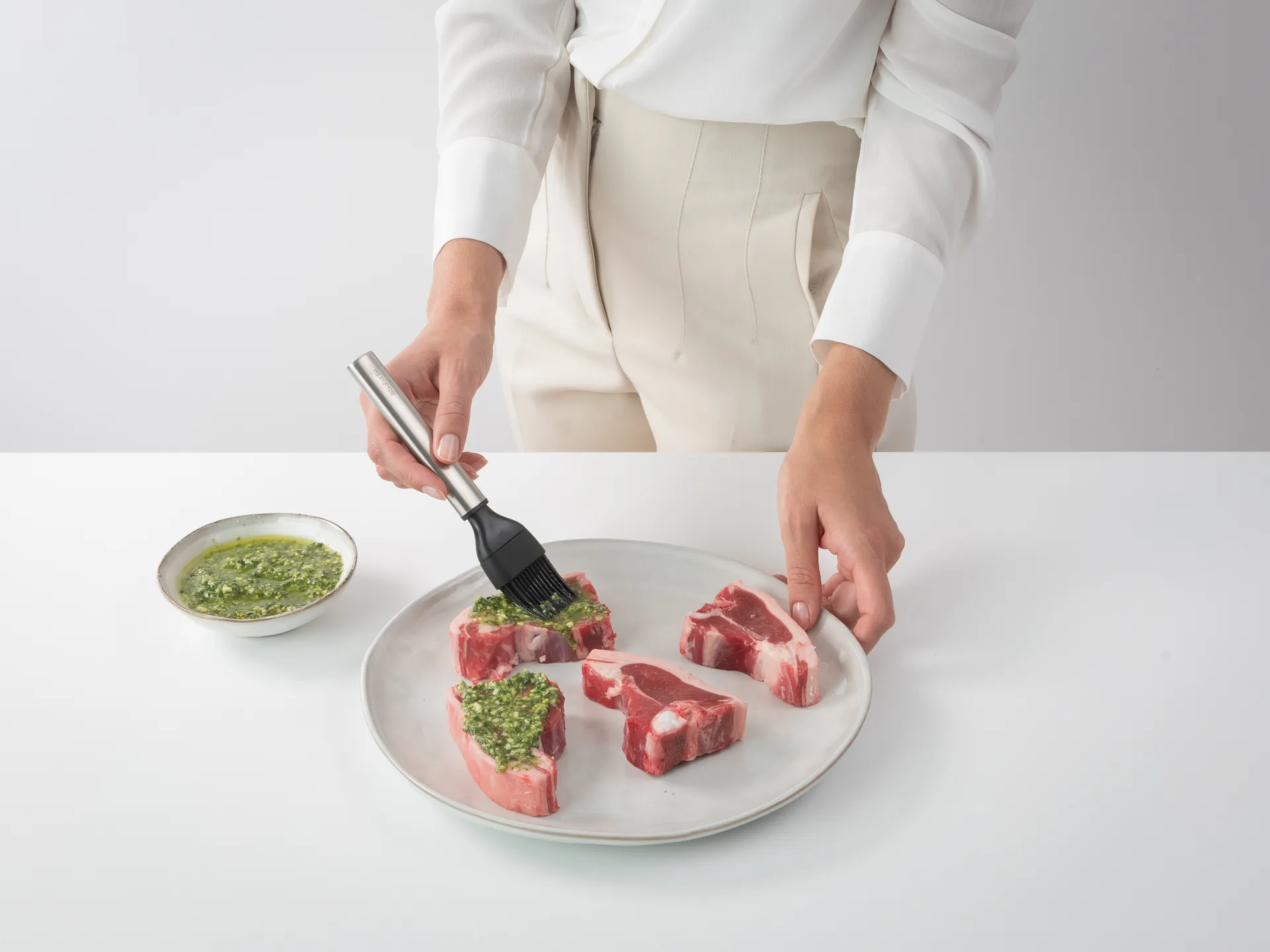 Profile broodkwast silicone groot, Roestvrij staal Brabantia