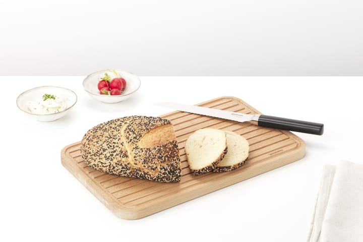 Profile broodmes 35 cm, Zwart-roestvrij staal Brabantia