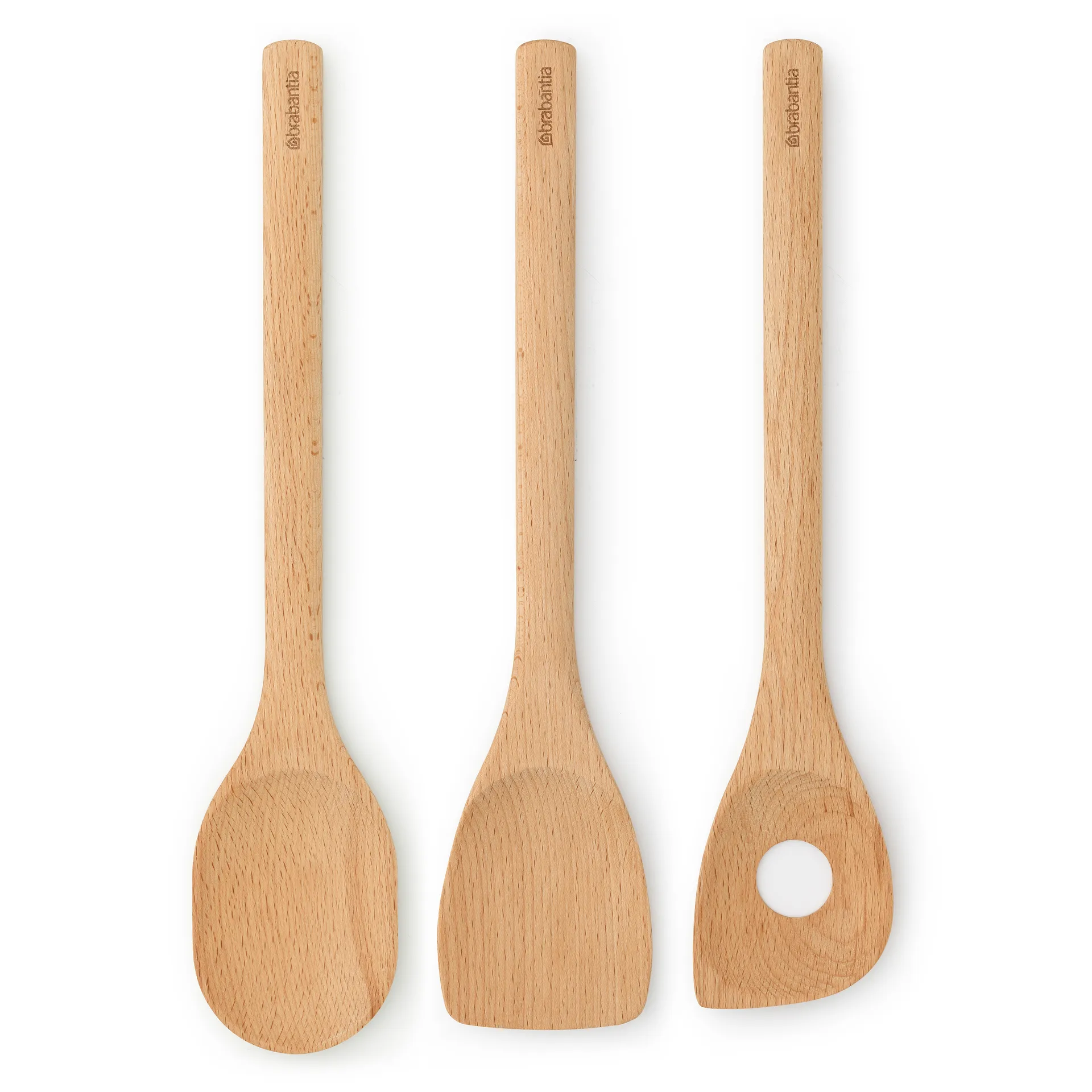 Profile keukengerei beukenhout, 3-delig Brabantia