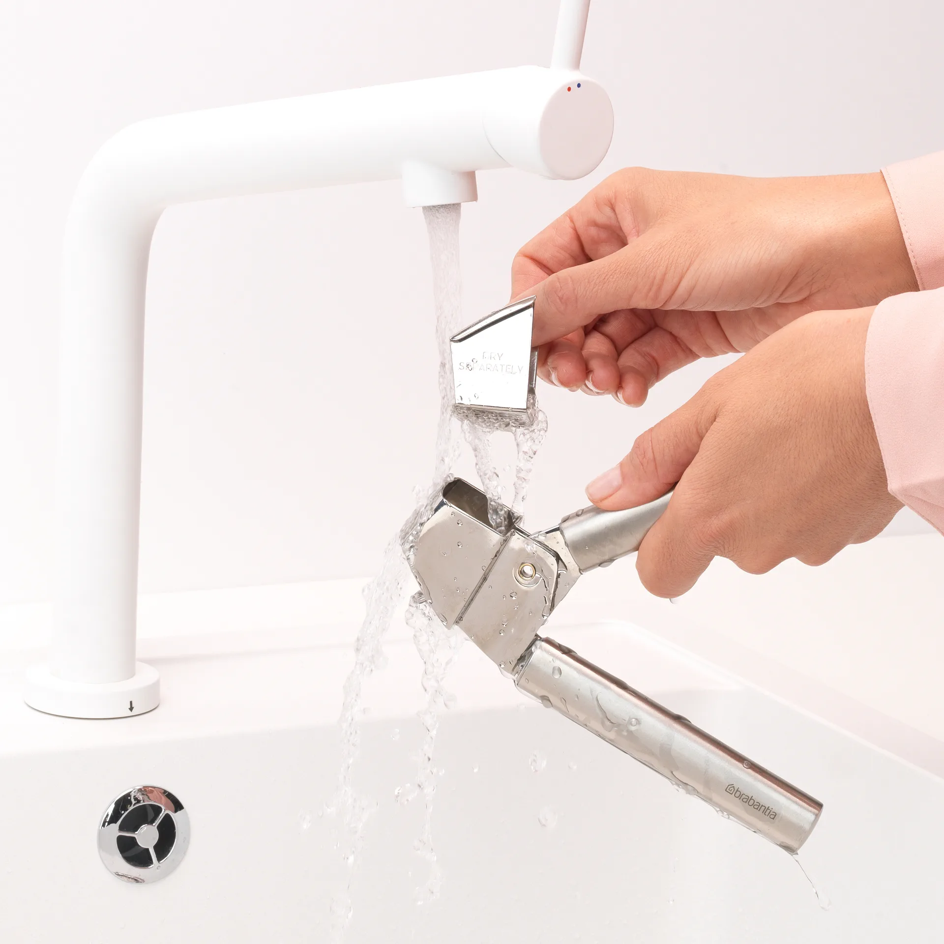 Profile knoflookpers, Roestvrij staal Brabantia