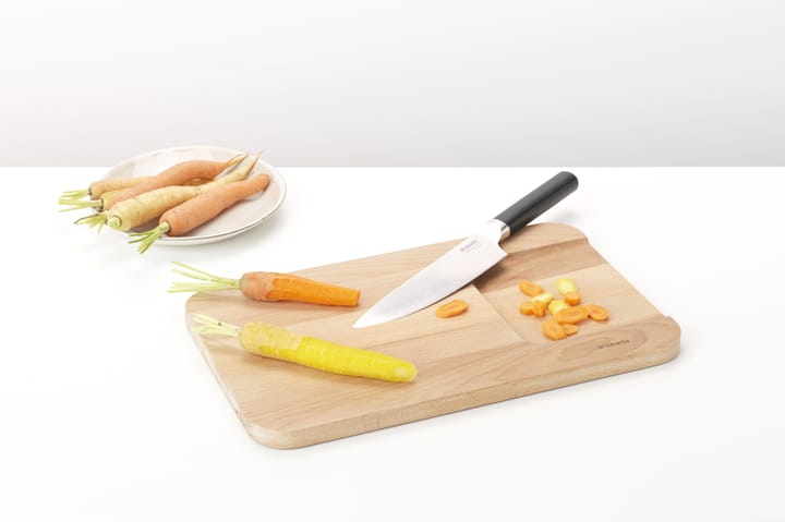 Profile koksmes 34 cm, Zwart-roestvrij staal Brabantia