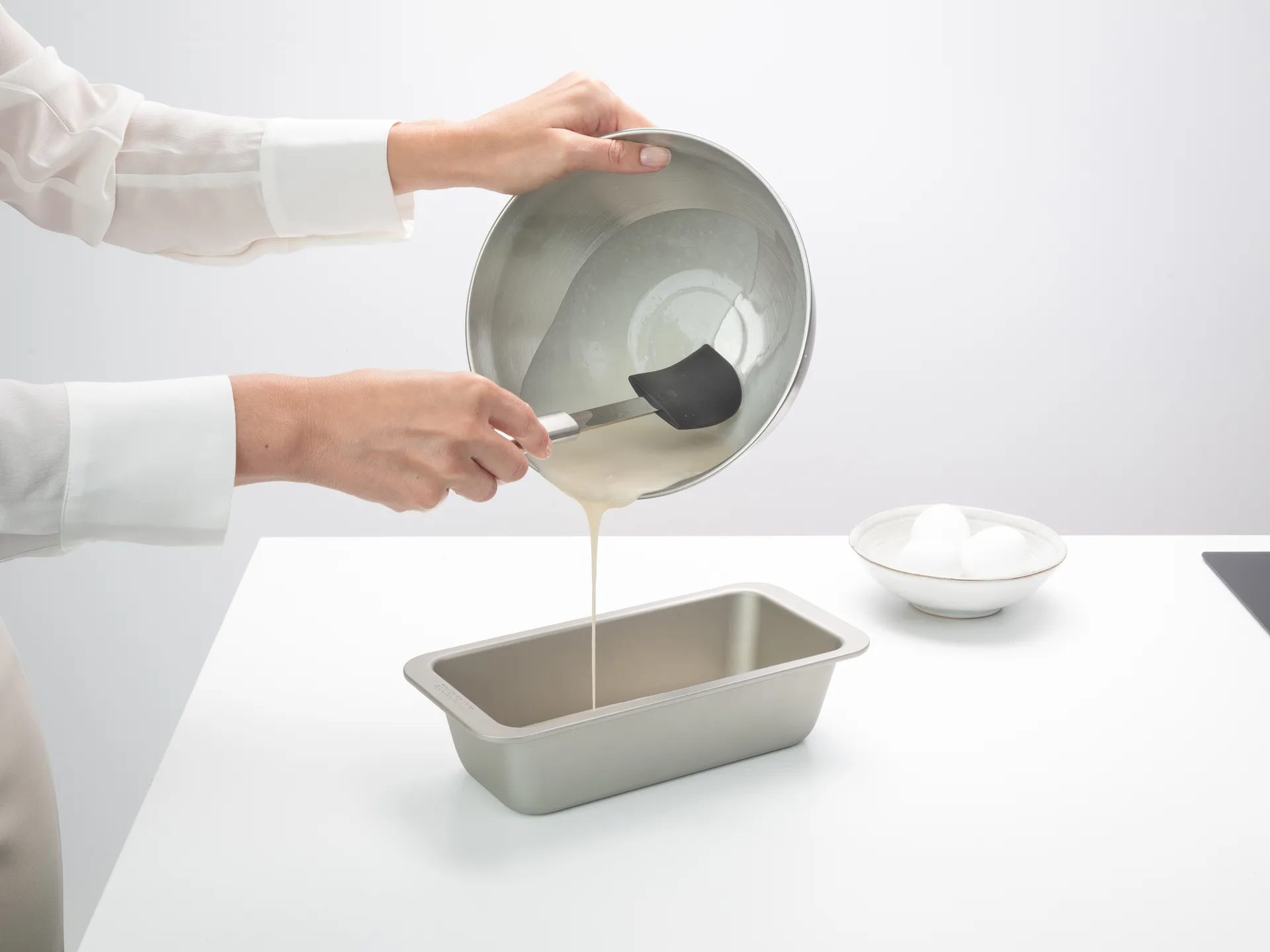 Profile pannenlikker silicone, Roestvrij staal Brabantia