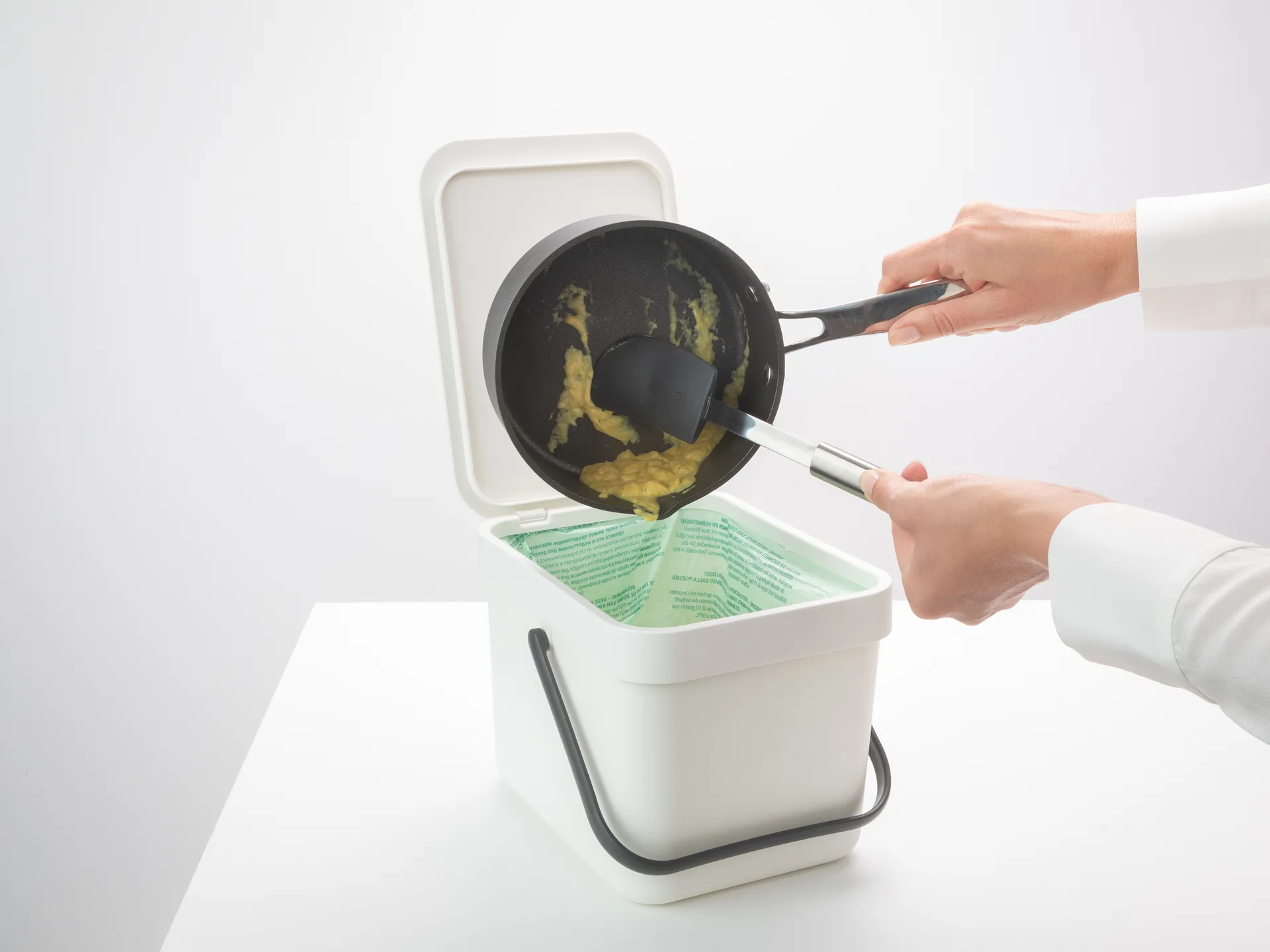 Profile pannenlikker silicone, Roestvrij staal Brabantia