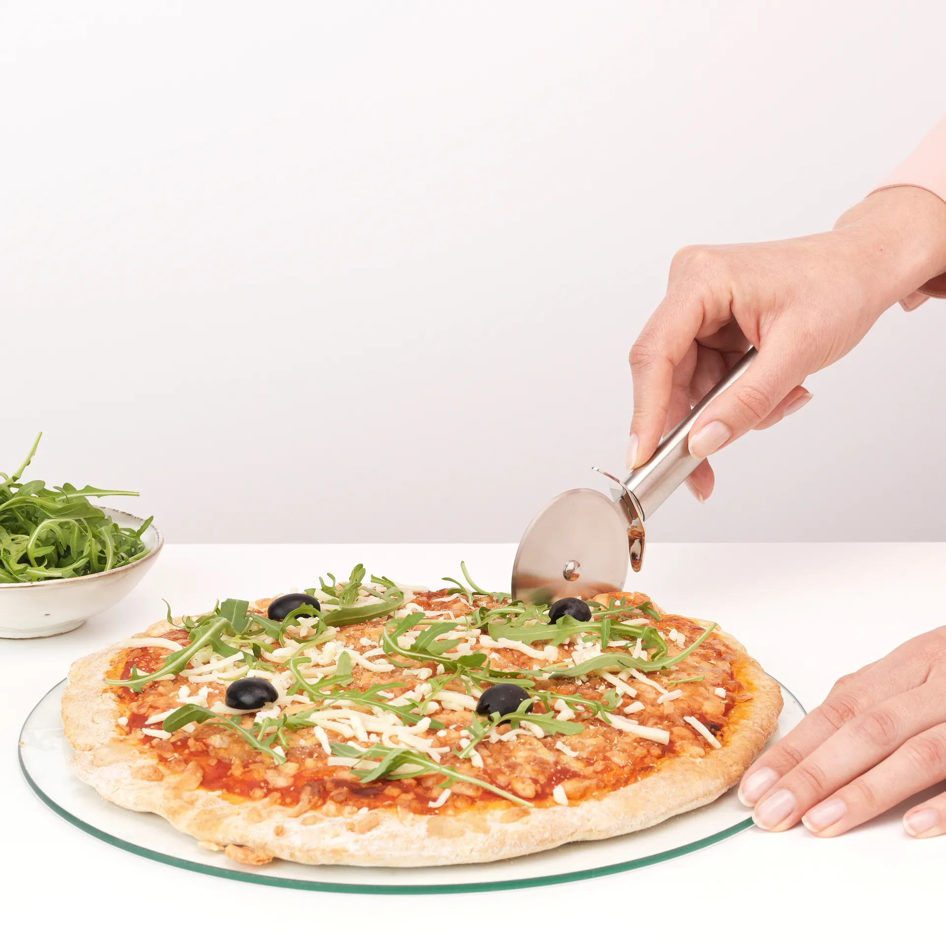 Profile pizzasnijder, Roestvrij staal Brabantia