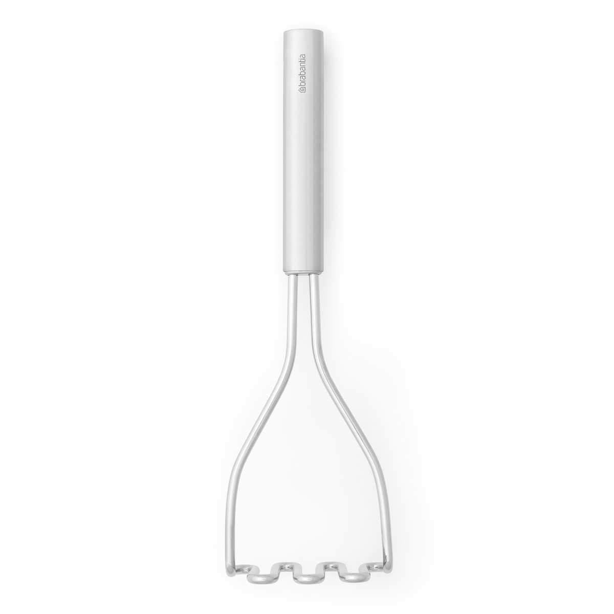 Brabantia Profile pureestamper Roestvrij staal | Scandinavisch Interieur | Knoflok- & aardappelpersen | Zilverkleurig