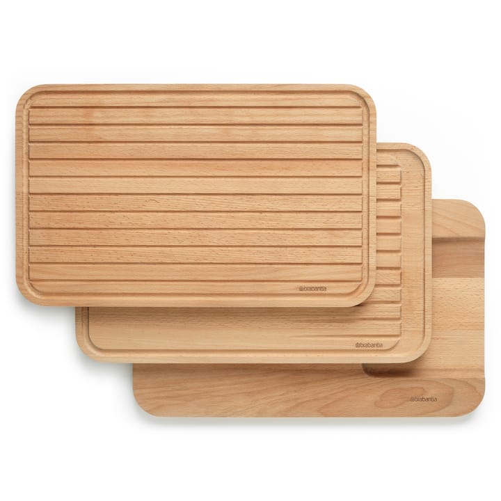 Profile snijplank 3-pack - Beukenhout - Brabantia