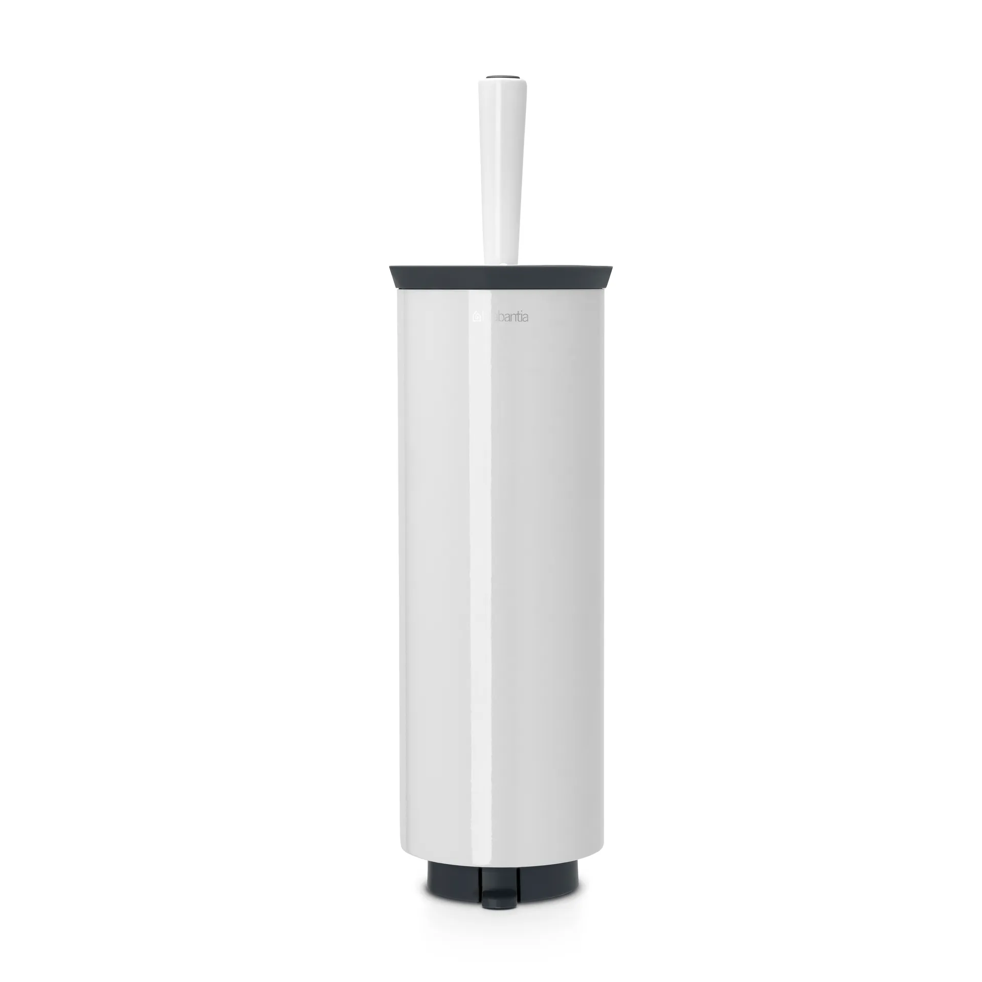 Profile toiletborstel met muurbevestiging, puur wit Brabantia