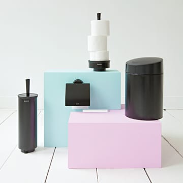 Profile wc-papierhouder - zwart - Brabantia