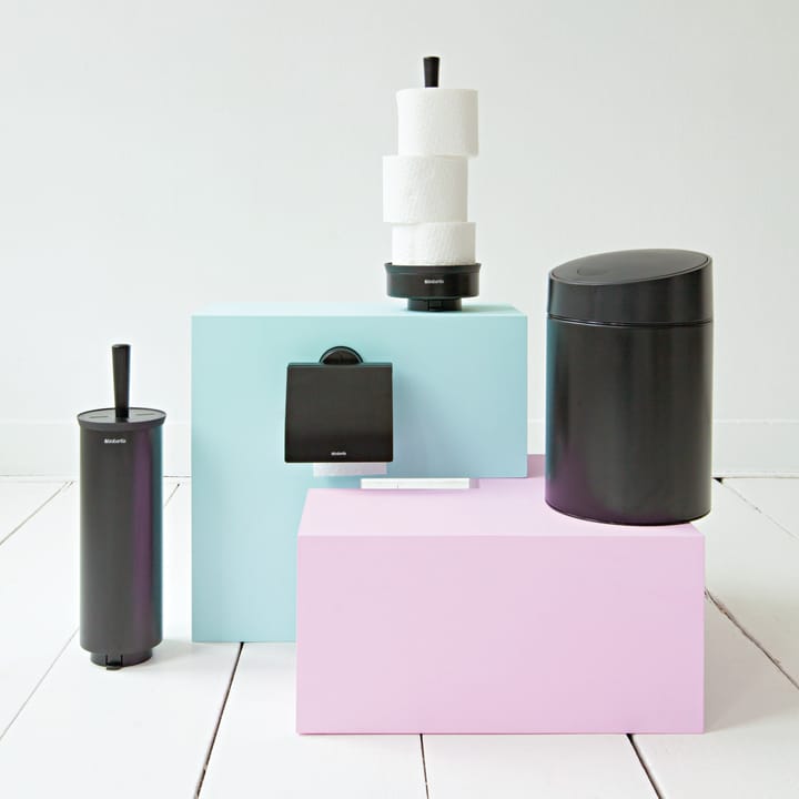Profile wc-papierhouder, zwart Brabantia