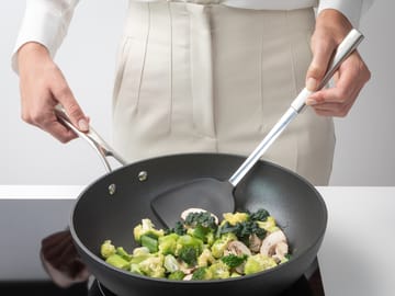Profile wokspatel silicone - Roestvrij staal - Brabantia