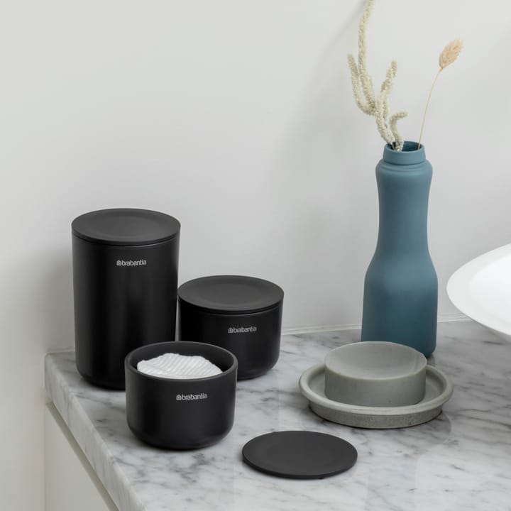 ReNew opbergpotten 3-pack, Donkergrijs Brabantia
