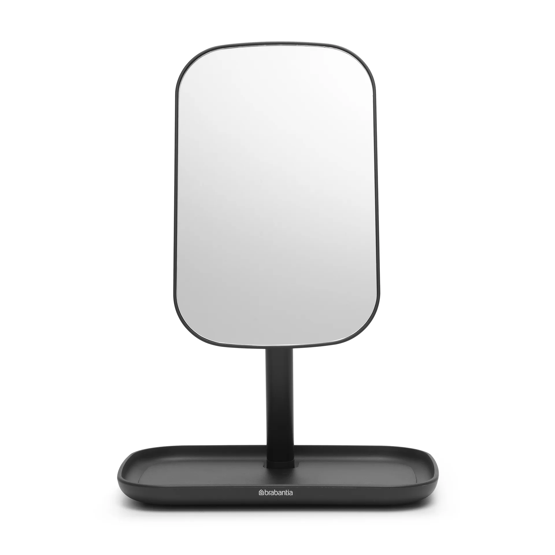 ReNew spiegel met opbergvakje, Donkergrijs Brabantia